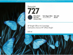 Tusz 727 300ml Czarny C1Q12A 